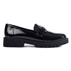 W. Potocki Lakerede dame loafers Potocki sorte