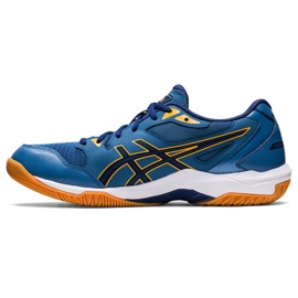Asics Gel-Rocket 10 M 1071A054 407 volleyballsko blå blå og marineblå