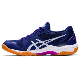 Asics Gel-Rocket 10 W 1072A056 405 volleyballsko marine blå blå og marineblå