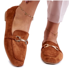FB2 Camel Roddie klassiske suede loafers brun