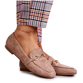 FB2 Mørk beige ruskind Classic Loafers Roddie