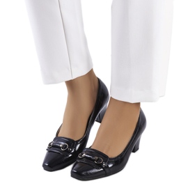 Sorte klassiske Cook pumps