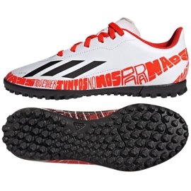 Adidas X Speedportal.4 Messi Tf Jr GW8402 fodboldstøvler hvid hvid