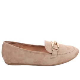 BM Catalina Khaki loafers til kvinder beige