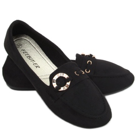 Arun Black dame loafers sort