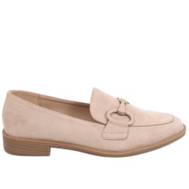 Isidora Khaki loafers til kvinder beige