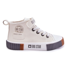Høje børnesneakers Big Star KK374015 Hvid