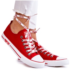 Damemateriale Sneakers Big Star KK274104 Rød