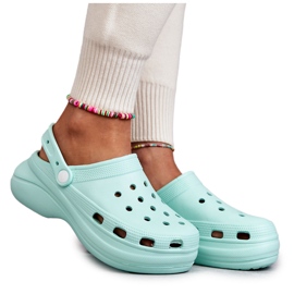 FS1 Skum hjemmesko til kvinder Mint Crocs Coline grøn