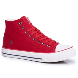 Kvinders sneakers Big Star High Red DD274334 rød