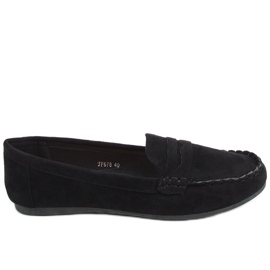 PA1 Brato Black dame loafers sort