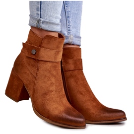 PL4 Ruskindsstøvler til kvinder La.Fi 260041C-SU Camel brun