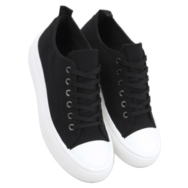 Ebbe Black damesneakers sort