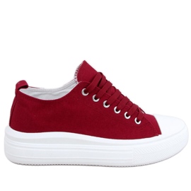 Ebbe W.RED damesneakers rød