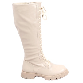Anneli Beige ridestøvler