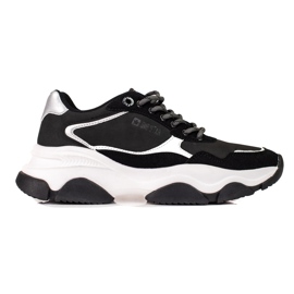 Big Star sneakers til kvinder KK274383 sort