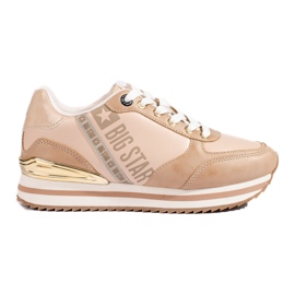 Big Star sneakers til kvinder KK274437 brun