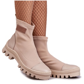 Damestøvler Nicole 2703 Beige