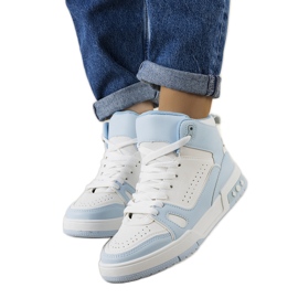 Blå sneakers fra Megatheo