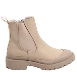 Carey Beige Jodhpur støvler