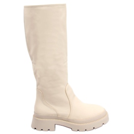 Pionter Beige ridestøvler