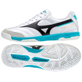 Mizuno Morelia Sala Classic In M Q1GA220209 fodboldstøvler hvid hvid