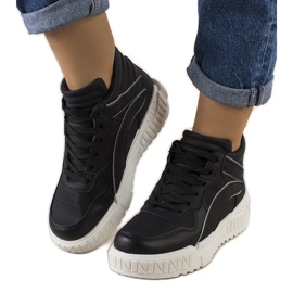 Sorte Clyme ankelsneakers