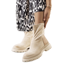 Beige Markha støvler