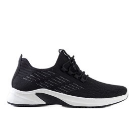 Brownle sorte og hvide sportssneakers