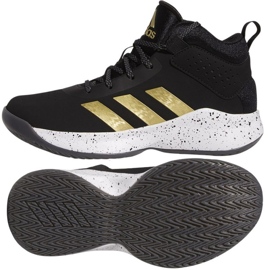 Adidas Cross Em Up 5 K Wide GX4790 basketballsko sort sort