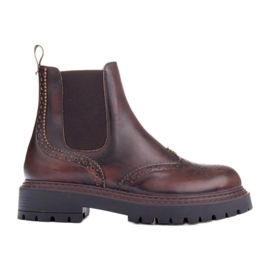 Marco Shoes Marco Chelsea støvler brun