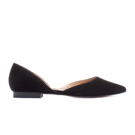 Marco Shoes Subtile ballerinaer sort