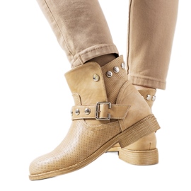 PA1 Beige Punchs støvler