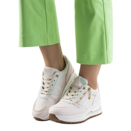 Allentown creme sneakers flerfarvet