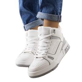 Grå sneakers til anklen Megatheo