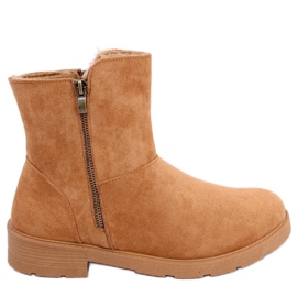 PA1 Kallen Camel flade støvler brun