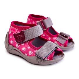 BEFADO S.A. Sandaler Hjemmesko Befado Velcro Poter 242P108 Pink lyserød