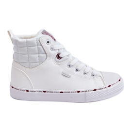 Høje sneakers til kvinder Cross Jeans KK2R4060C Hvid