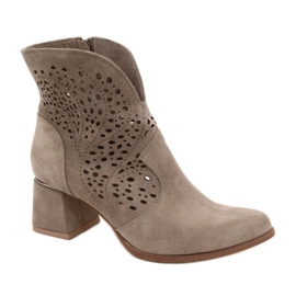 Lewski Shoes Gennembrudte støvler Lewski Sko 3166 Cappucino brun