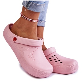 Lette hjemmesko til kvinder Kroks Big Star II275008 Pink lyserød