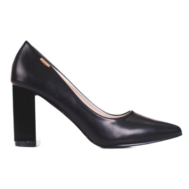 Pumper til kvinder på Shelovet sorte stolpe