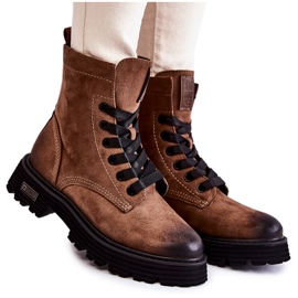 Dame ruskindsstøvler Big Star KK274504 Brun