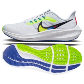 Nike Air Zoom Pegasus 39 Gs Jr DM4015 100 løbesko hvid flerfarvet