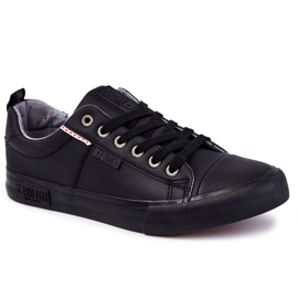 Lave herresneakers Big Star KK174004 Sort