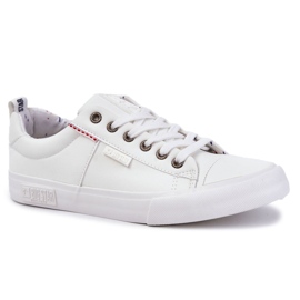 Lave herresneakers Big Star KK174003 Hvid