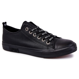 Herresneakers Big Star KK174053 Sort