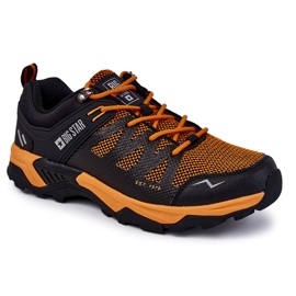 Herre sportssko Trappers Memory Foam Big Star KK174107 Orange