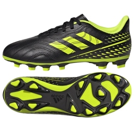 Adidas Copa Sense.4 FxG Jr GZ1377 fodboldstøvler sort sort