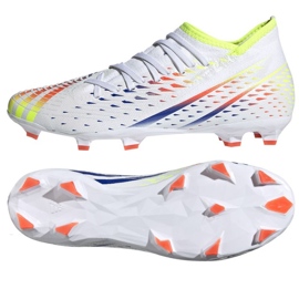 Adidas Predator Edge.3 Fg M GW1002 fodboldstøvler hvid hvid