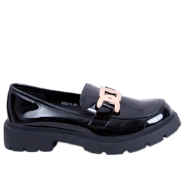 PA1 Sophie Black dame loafers sort